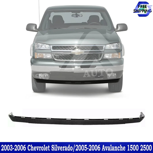 Front Lower Valance Extension Textured For 2003-06 Silverado / 2005-06 Avalanche
