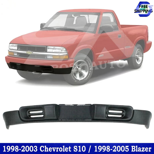 New Front Lower Valance Textured For 1998-2003 Chevrolet S10 / 1998-2005 Blazer