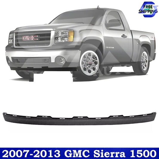 Front Lower Valance Extension Textured For 2007-2013 GMC Sierra 1500